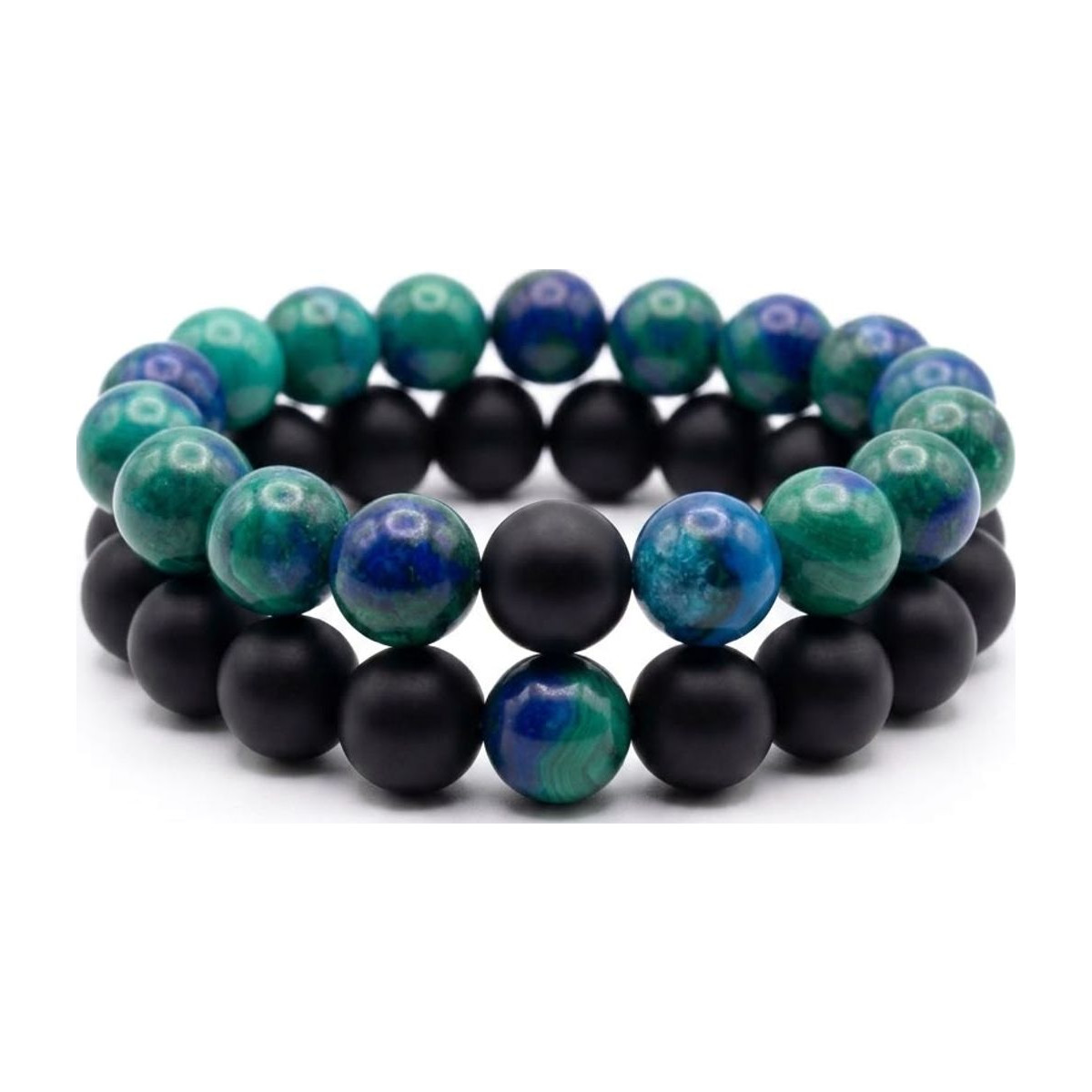 Azurite Malachite × Black Matte Onyx