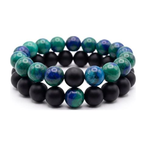 Azurite Malachite × Black Matte Onyx