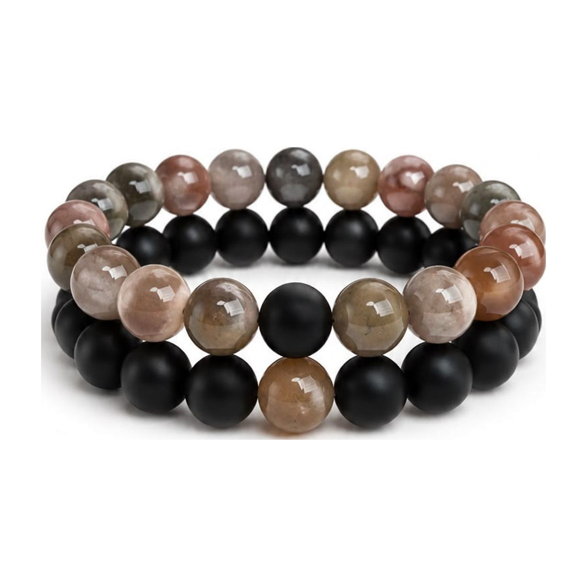 Petrified Wood × Black Matte Onyx