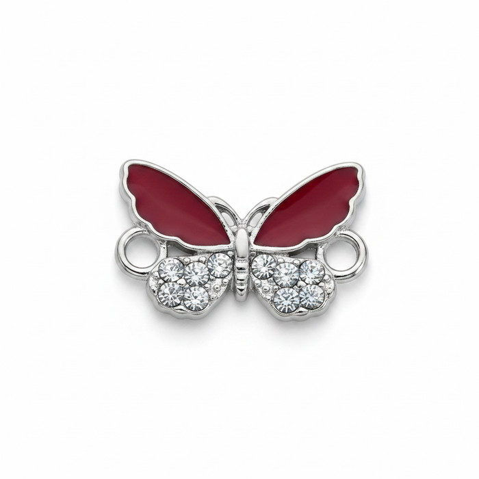 Berry Red Butterfly