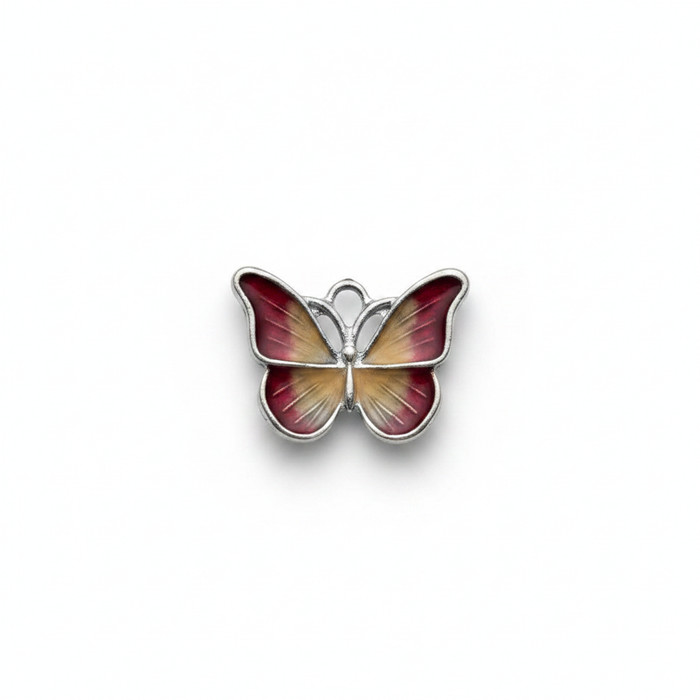 Red & Cream Butterfly