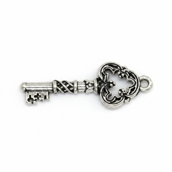 Ornate Silver Key