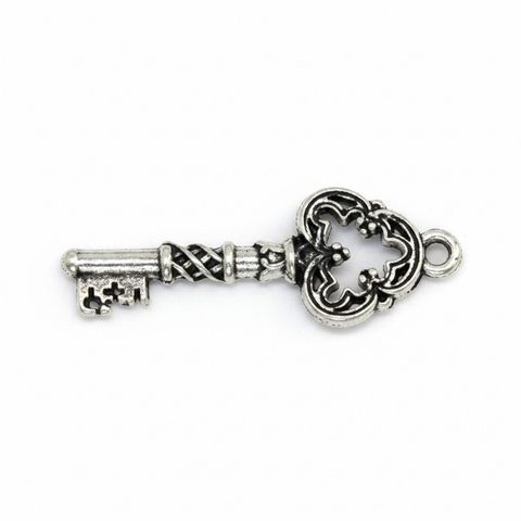 Ornate Silver Key