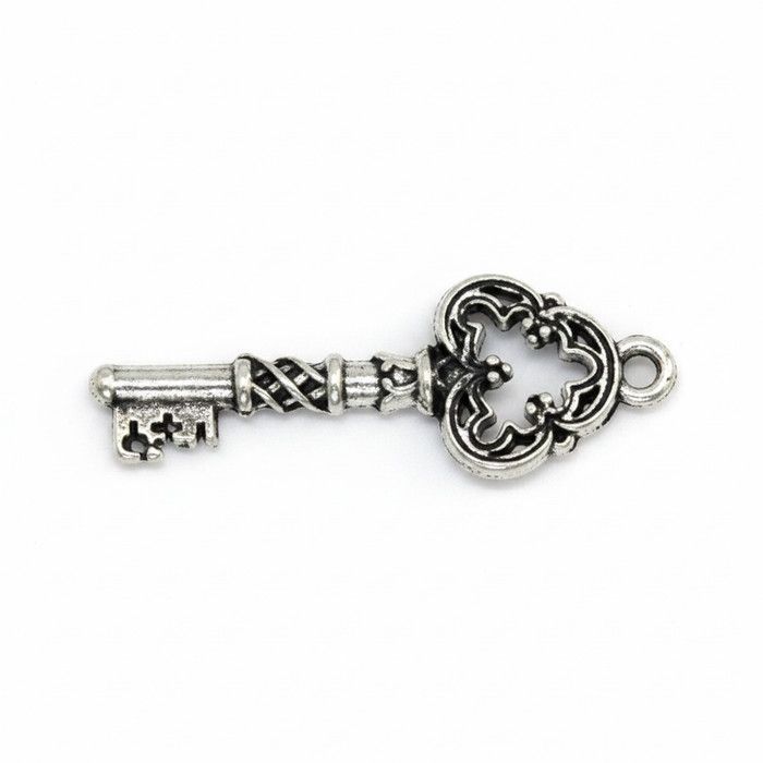 Ornate Silver Key