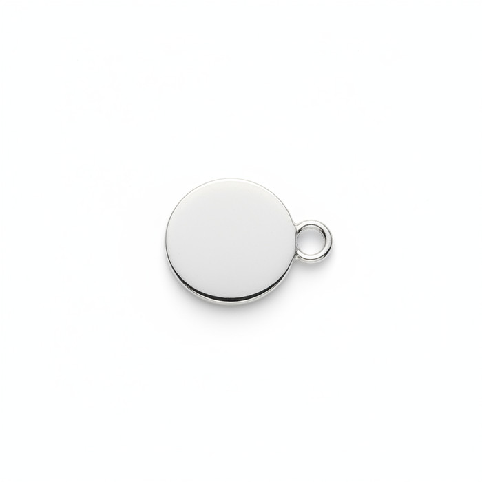Plain Silver Disc
