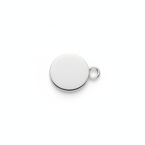 Plain Silver Disc