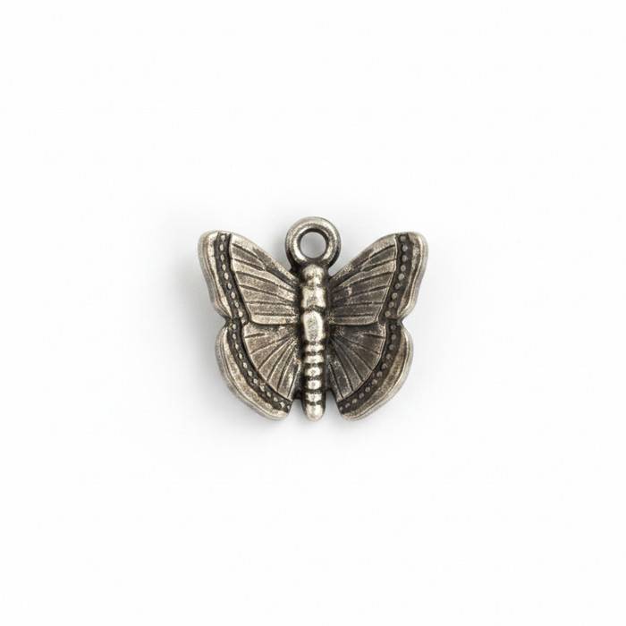 Antique Silver Butterfly