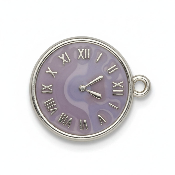 Lilac Pocket Watch