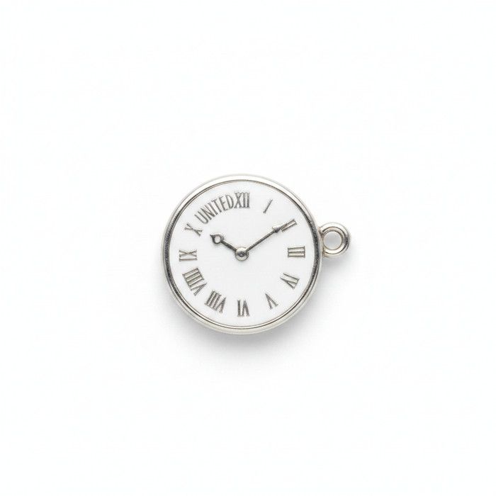White Clock Face