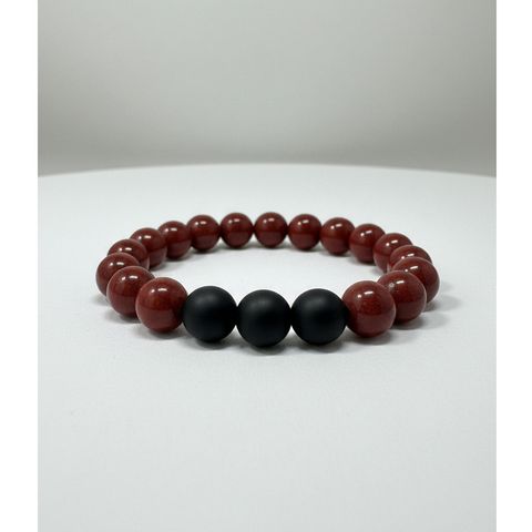 Red Jasper x Black Matte Onyx