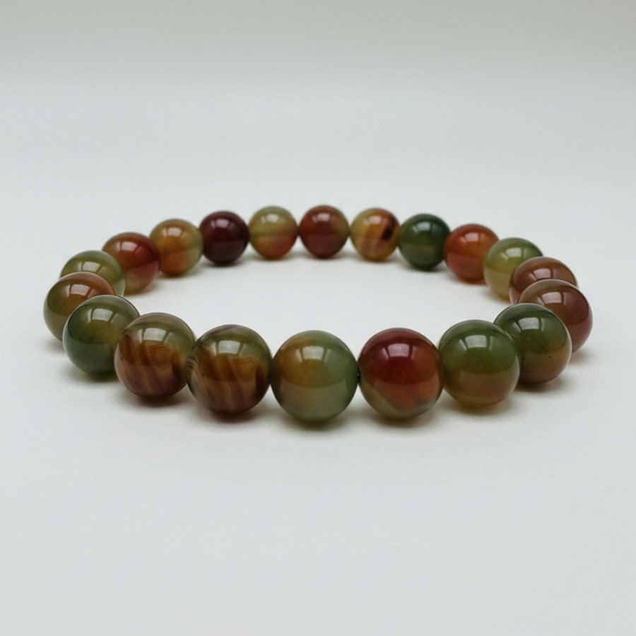 Rust & Olive Agate