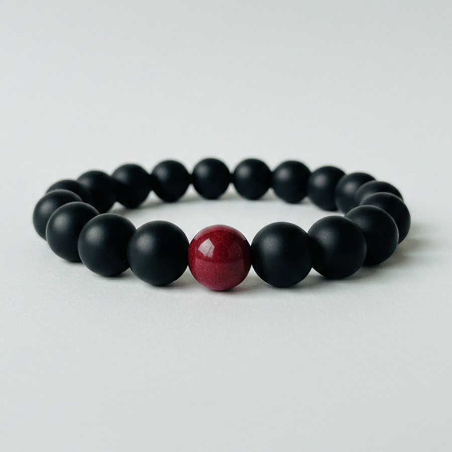 Red Jasper x Black Matte Onyx