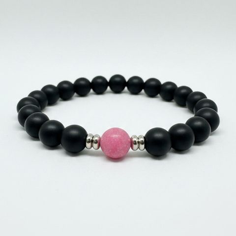 Rhodonite x Black Matte Onyx