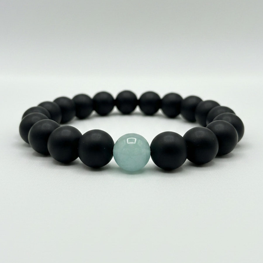 Aquamarine x Black Matte Onyx