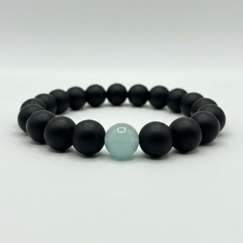 Aquamarine x Black Matte Onyx