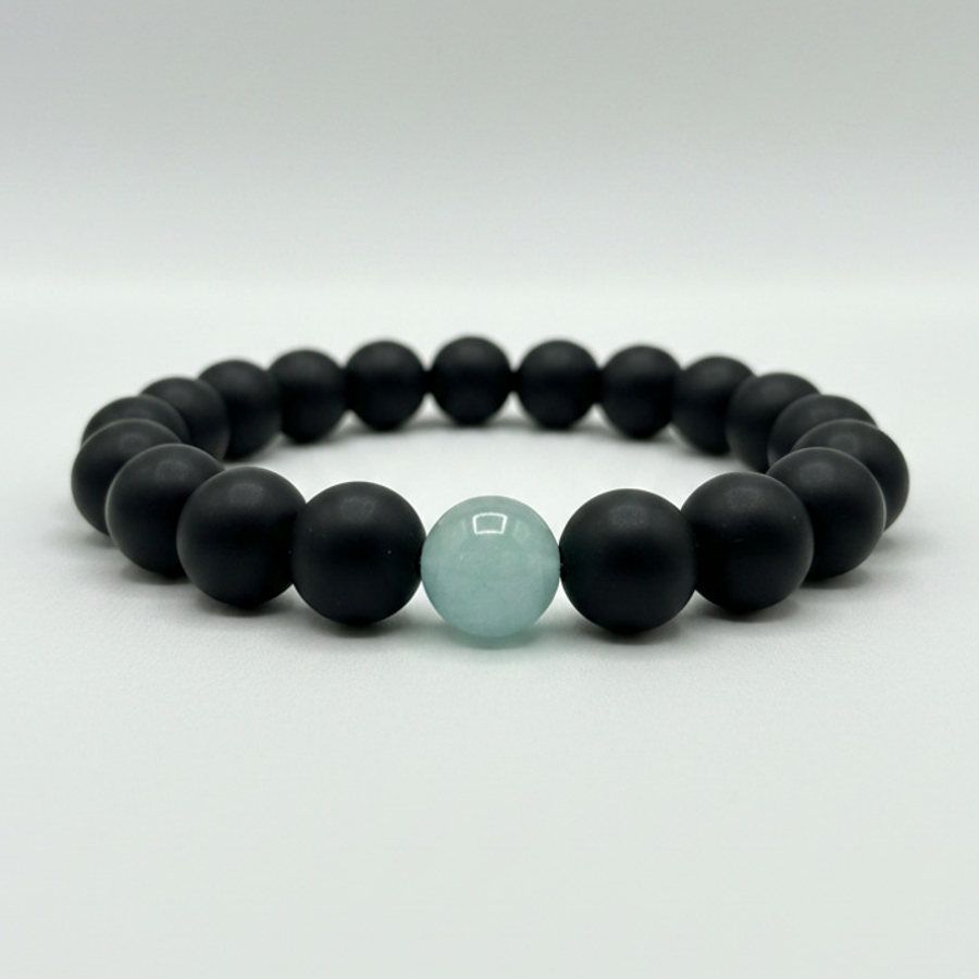 Aquamarine x Black Matte Onyx