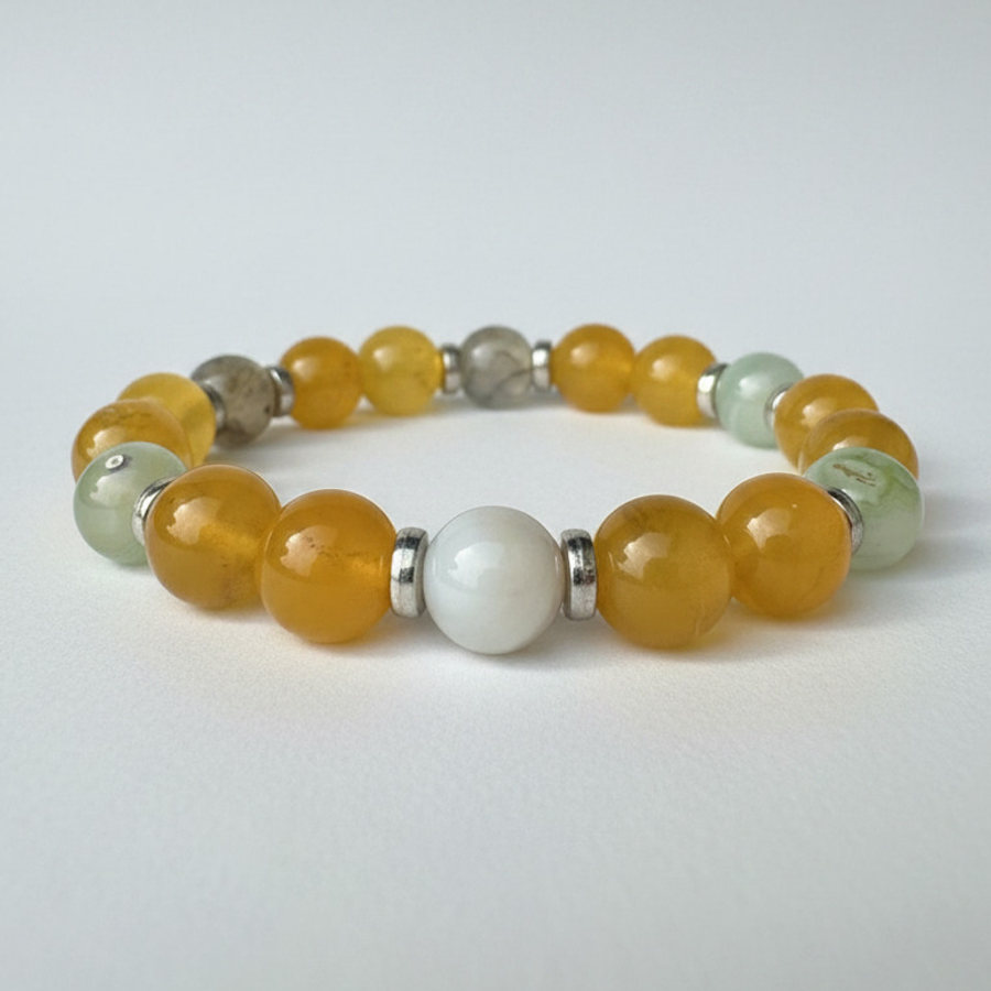 Yellow Chalcedony x Montana Agate