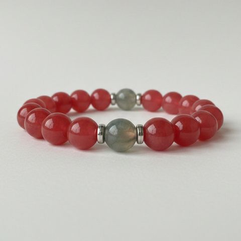 Ruby Jade x Grey Agate