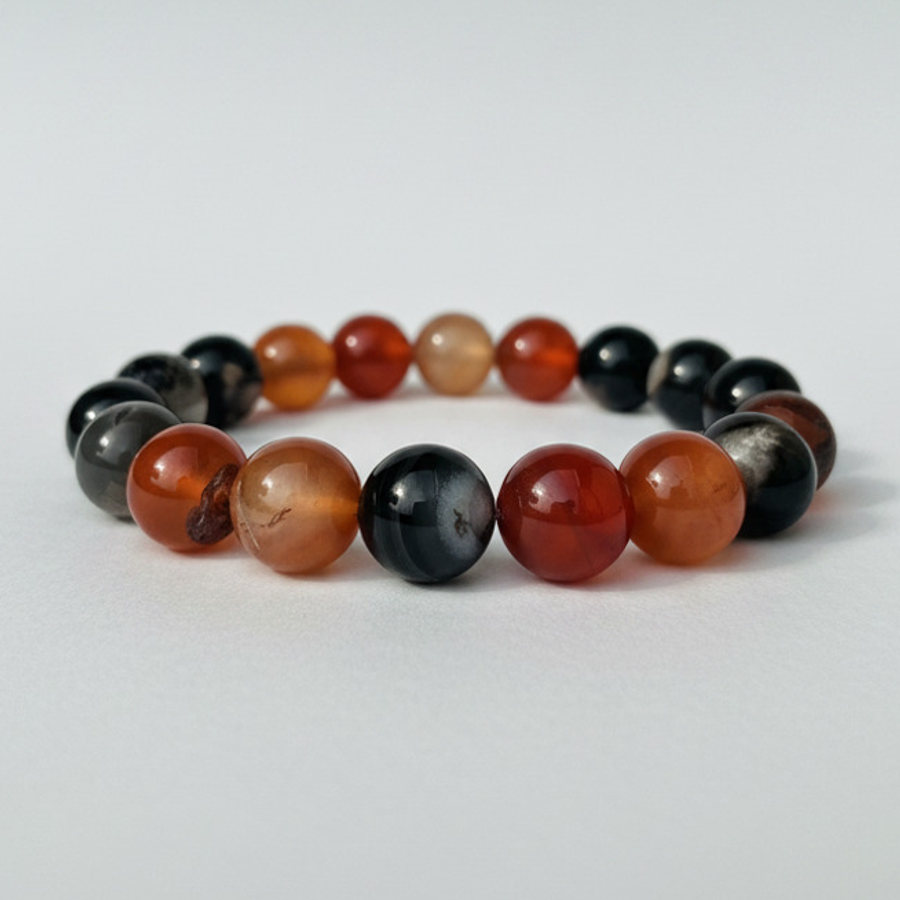 Carnelian x Black Onyx
