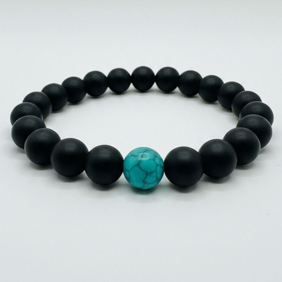 Black Matte Onyx × Turquoise Howlight